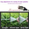 1pc ProClean Portable High-Pressure Car Wash Spray Gun, 3/4" & 1/2" Quick Connect Adapter, Multi-Function Garden Hose Nozzle with Adjustable Thickened Wand for Auto & Pet Cleaning, Plastic Material, Hand Wash Only - Image 10