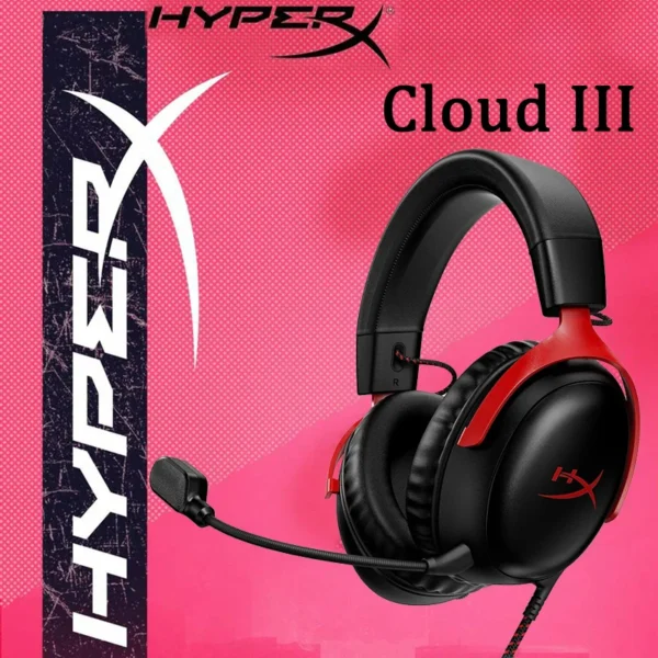 HyperX Cloud 3 III Wired Gaming Headset With DTS Sound Mic/Support HyperX Software USB Gaming Headphone For PC PS Xbox Switch - AliExpress