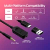 HyperX Cloud 3 III Wired Gaming Headset With DTS Sound Mic/Support HyperX Software USB Gaming Headphone For PC PS Xbox Switch - AliExpress - Image 5